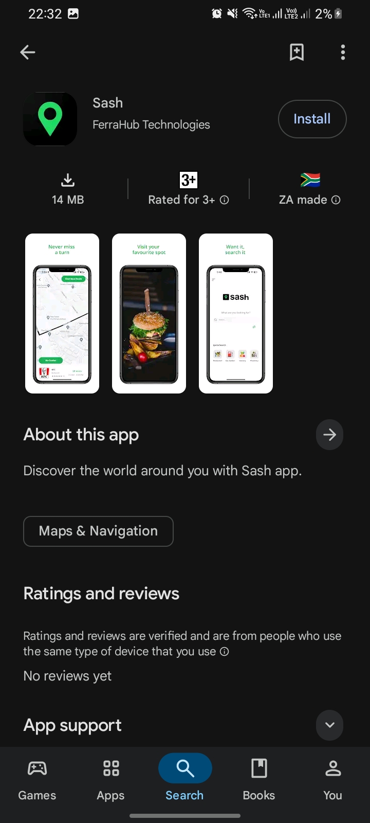 Sash app